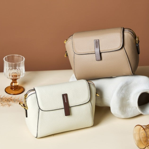 Women’s Heritage Satchel - Full-Grain Leather Convertible Shoulder Bag with Optimized Capacity & Timeless Architecture