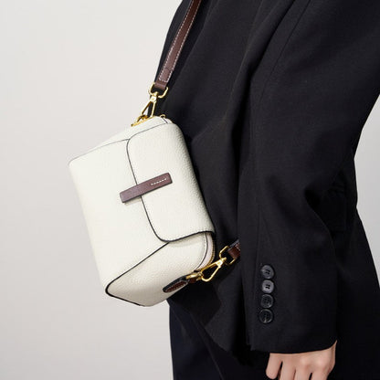 Women’s Heritage Satchel - Full-Grain Leather Convertible Shoulder Bag with Optimized Capacity & Timeless Architecture