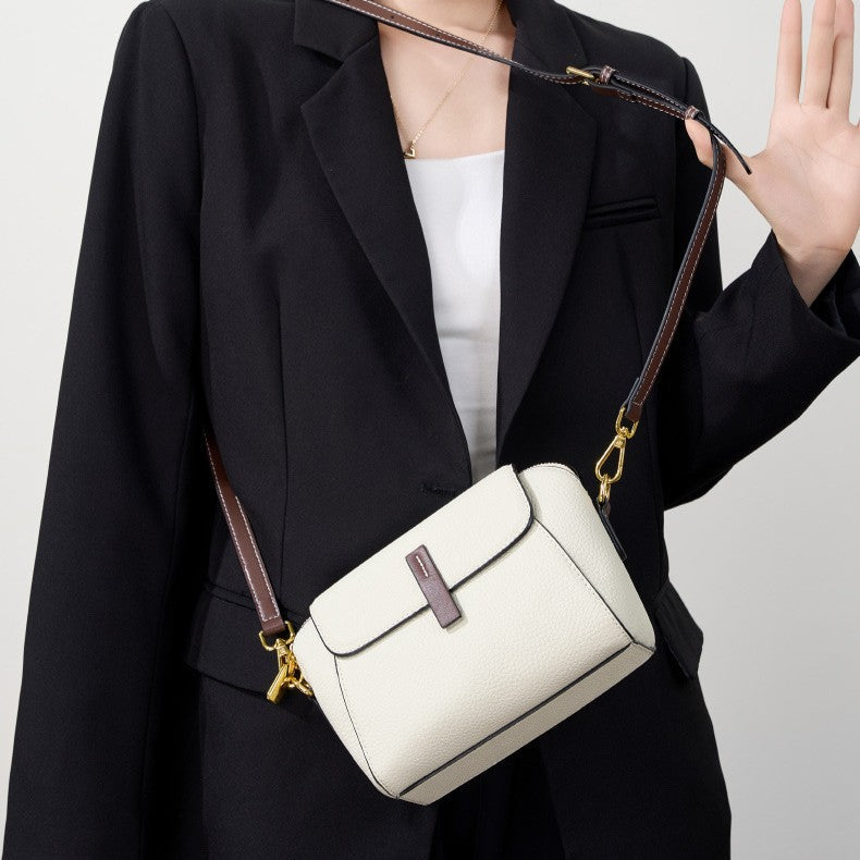 Women’s Heritage Satchel - Full-Grain Leather Convertible Shoulder Bag with Optimized Capacity & Timeless Architecture