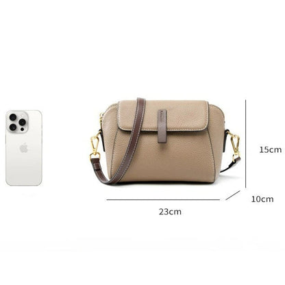 Women’s Heritage Satchel - Full-Grain Leather Convertible Shoulder Bag with Optimized Capacity & Timeless Architecture