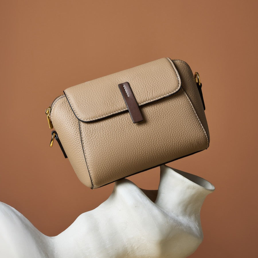 Women’s Heritage Satchel - Full-Grain Leather Convertible Shoulder Bag with Optimized Capacity & Timeless Architecture